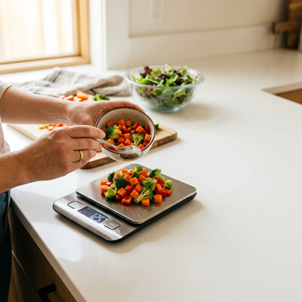 Portion-controlled meal preparation